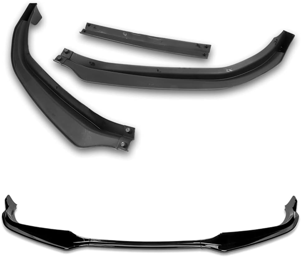 Q1-TECH, 9 PCS Front Bumper Body Kit Lip & Side Skirt Extensions Diffuser Set Compatible with 2020-2025 BMW 4-Series G20/G23 430i M440i 420i, Front Spoiler Air Chin Splitter, Painted Glossy Black