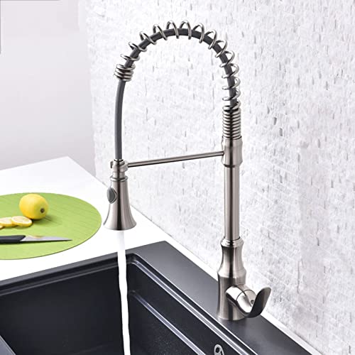 Mitigeur de cuisine double fonction douchette extractible laiton ORB