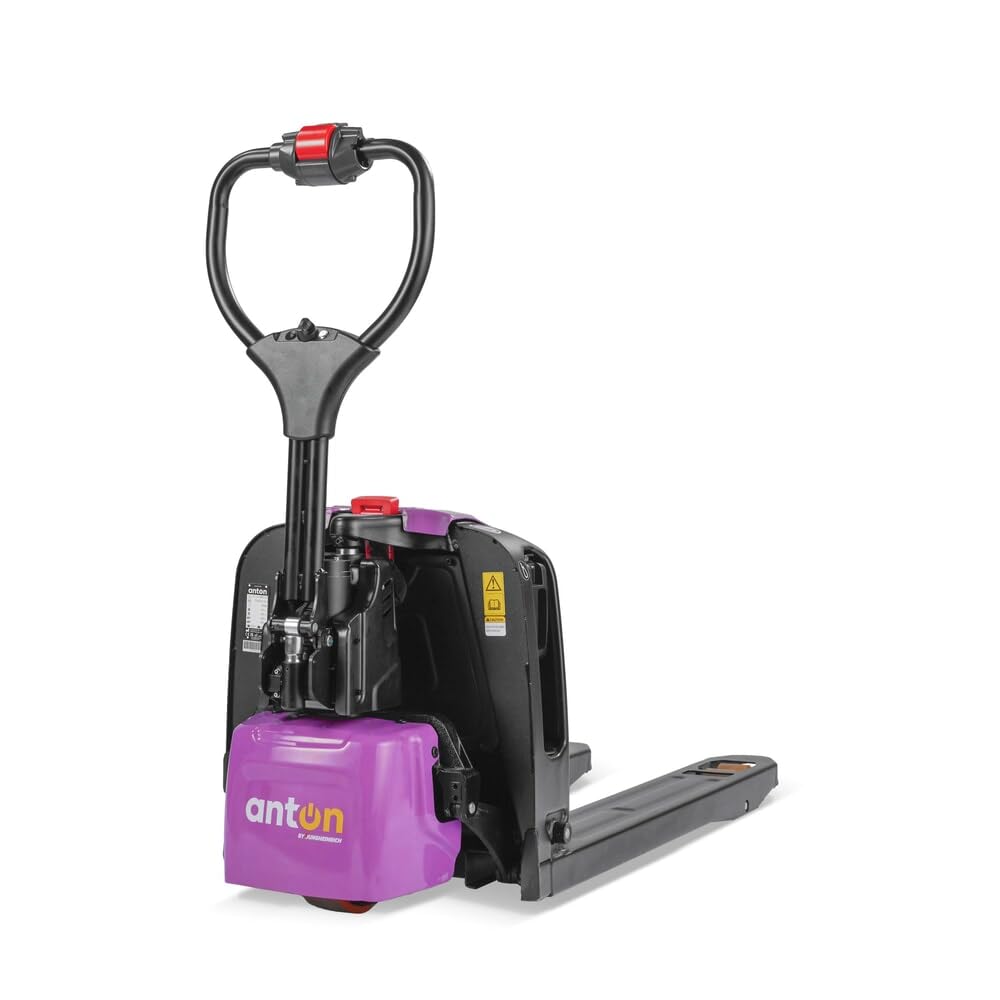 AntOn by Jungheinrich Elektro-Hubwagen | 1.500 kg Tragkraft | 1.150 mm Gabellänge | Lithium-Ionen-Batterie 24 V / 20 Ah | Kurze Ladezeit | externes Ladegerät | 2. Akku integrierbar | E-Hubwagen