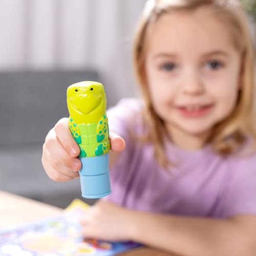 Melissa & Doug Sticker Wow!™ 24-Page Activity Pad and Sticker Stamper, 300 Stickers, Arts and Crafts Fidget Toy Collectible Character – Sea Turtle - for Kids Ages 3+ - FSC Certified - image 9