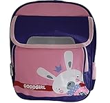 Mochila infantil personalizada coelhinho roxa mochila costas