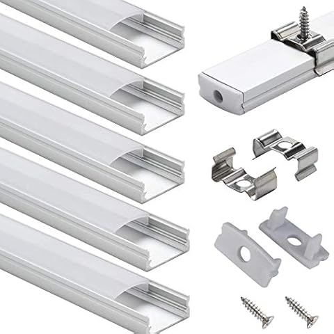 StarlandLed Profilé Aluminium LED 6x100cm Cover