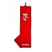 Team Golf NCAA Wisconsin Badgers Embroidered Golf Towel, Checkered Scrubber Design, Embroidered Logo