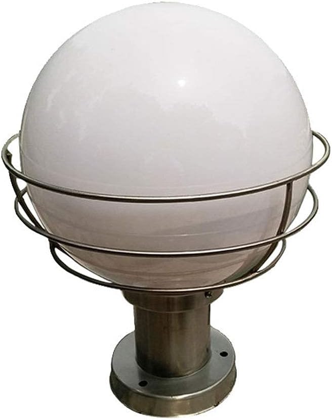 Generic AC Simple Waterproof Outdoor Light Lamp Villa Fence Outdoor Post Lantern Garden Decoration Energy Saving Lamp Hotel Lighting Lamp Post Light Fixture Energy Saving Community Courtya