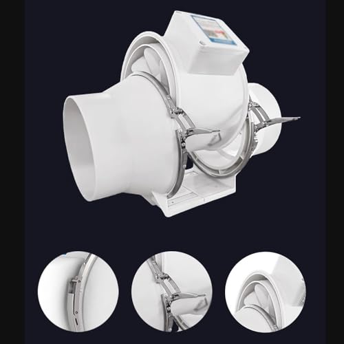 Ventilateur de conduit compact pour évacuation rapide de l'humidité