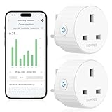 Smart Wifi Plug EIGHTREE, Alexa Wifi Plugs, Smart Plugs that Work with Alexa, Google Home and SmartThings, WIFI Smart Sockets with Remote Control and Timer Function, 2.4GHz Wi-Fi Only, 13A (2 Pack)