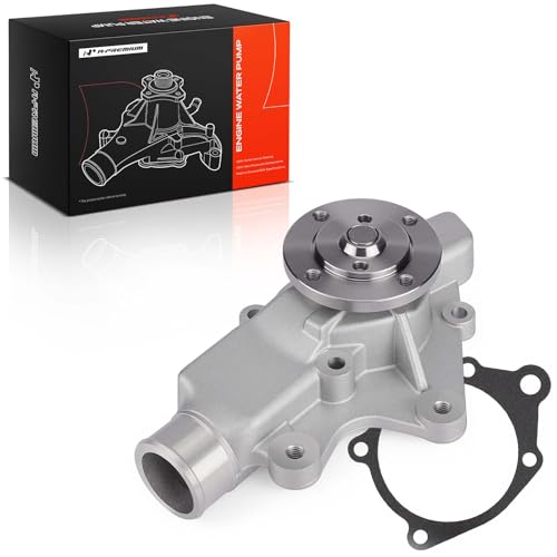 A-Premium Engine Water Pump W/Gasket Compatible with Jeep Cherokee 1987-2001, Comanche 1987-1992, Wagoneer 1987-1990 & Eagle 1988-1989 - (OHV 2.5L 4.0L)