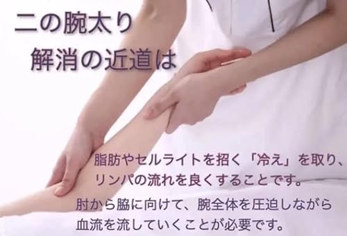 おやすみ用二の腕スリマー（日本製）着圧 寝ながら 引き締め