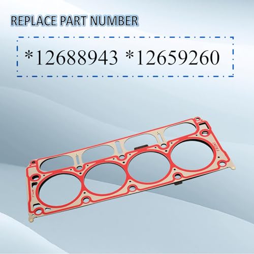 Image of 12688943 Head Gasket with Head Bolts Set for Chevrolet Camaro Corvette Silverado 1500 Suburban Tahoe,for GMC Sierra 1500 Yukon XL Cadillac Escalade 6.2L LT1 LT L86 L87 L94 2014-2021 26749PT