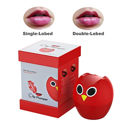 Lip Plumper Device,4 Color Lip Filler Plumping Device,Natural Fuller Thicker Sexy Quick Lip Enhancement Enlarger Tool (Owl color)