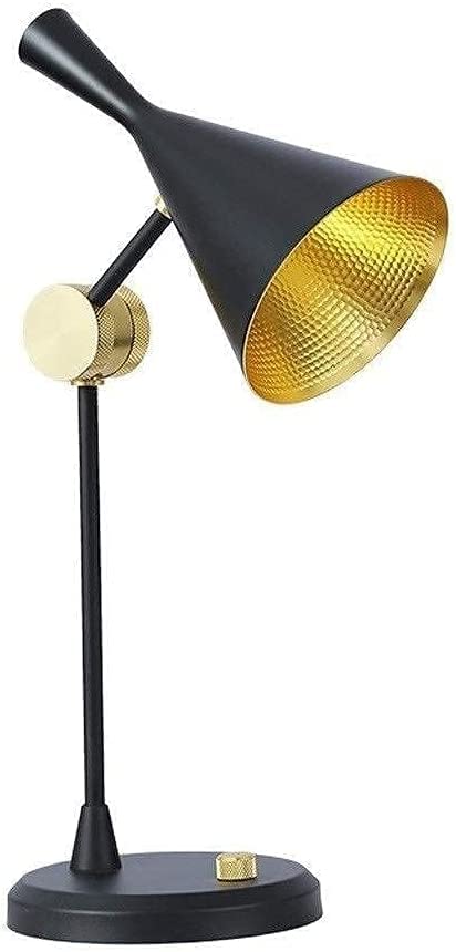 Lampe de bureau chevet américain décoratif noir réglable salon et chambre