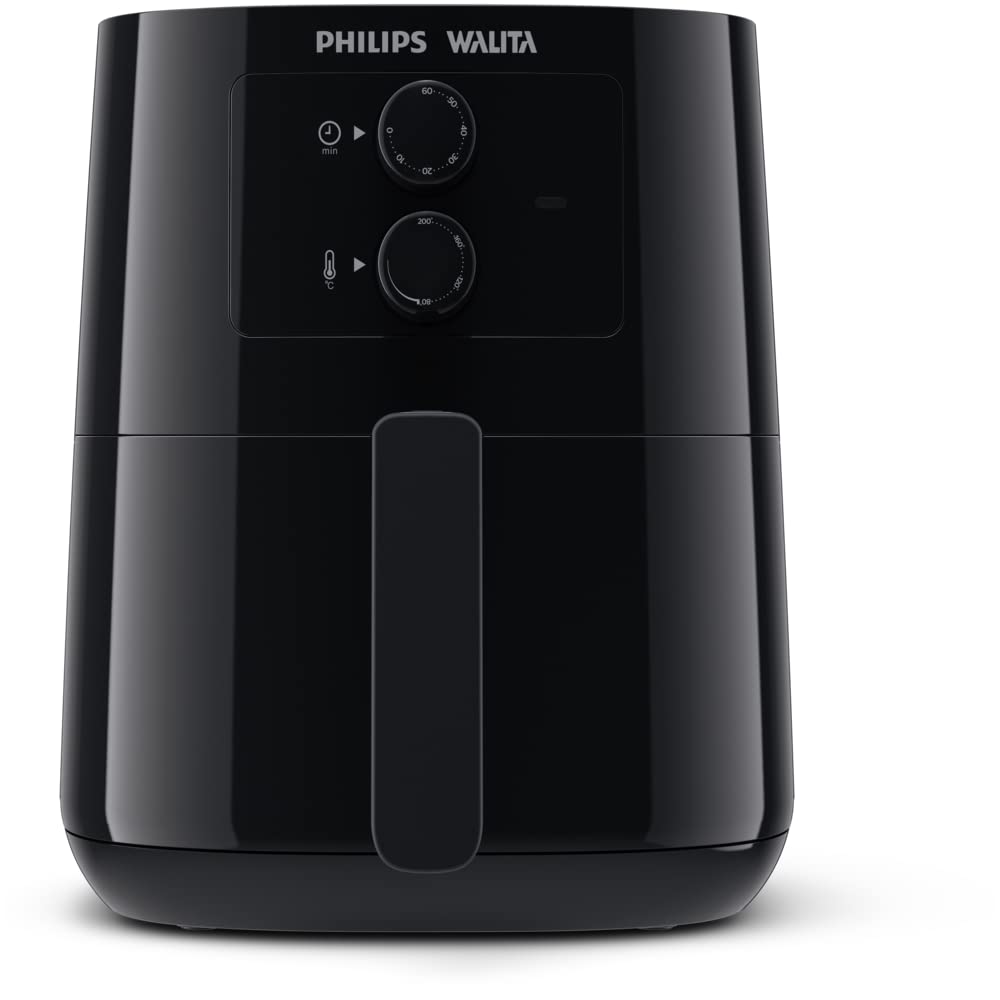 Fritadeira Airfryer Série 3000, Philips Walita, com 4.1L de capacidade, Preta, 1400W, 110v, RI920191