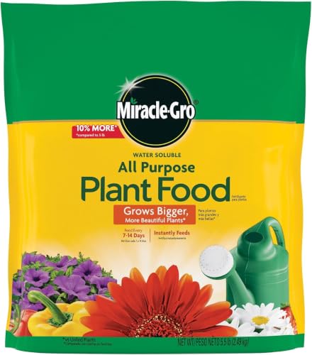 Image of Miracle-Gro Water Soluble All Purpose Plant Food, 5.5 lb. (Pack of 6)