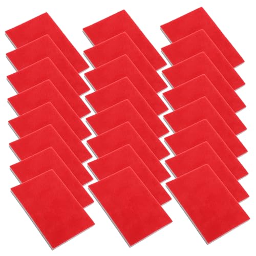 Veemoon 30 Piezas Bloques de Lijado con Esponja para Lijar y Pulir Pintura de Coche Madera Metal y Muebles Uso Seco y Húmedo Resistente y Cómodo de Manejar