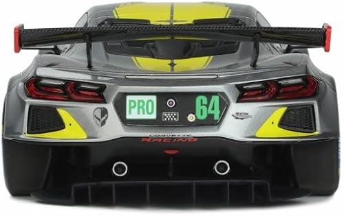 Miniatura 6 de GT Spirit 2021 Corvette C8-R, 64 GT879-1/18 Escala de Resina, Modelo de Coche de Juguete