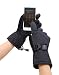 D Diana Dickson Mens Winter Sportswear Waterproof Touchscreen Ski Gloves,Black,L