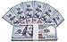 Muvopct Movie Prop Money $100 Dollar Bills Realistic, Fake Money That Looks Real One Stack 100 pcs for Video,TV,Movie,Teaching and Party