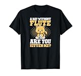 School Band Flute Player Merch With a Retro Vibe