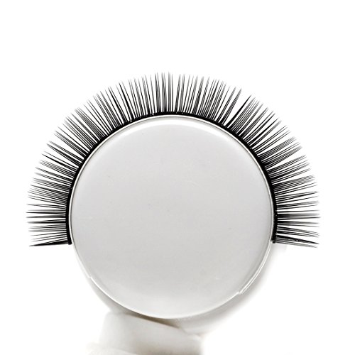 Eyelash Extensions 0.18 Individual D Curl 8-15mm Lash Extensions Semi-permanent Natural Thickness Silk Application for Professional Salon Mink Eyelash Extensions Use by EYEMEI (0.18-D-Mix)