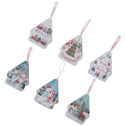 Boîtes de rangement Noël étain de qualité supérieure avec couvercle
