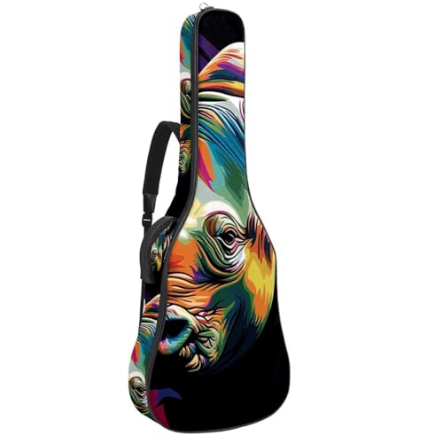 Sac de transport pour guitare basse 104,3 cm imperméable avec éponge épaisse