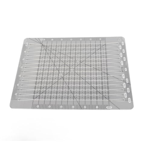 Règle de matelassage et de modèles de couture transparent en acrylique pour patchwork - 4