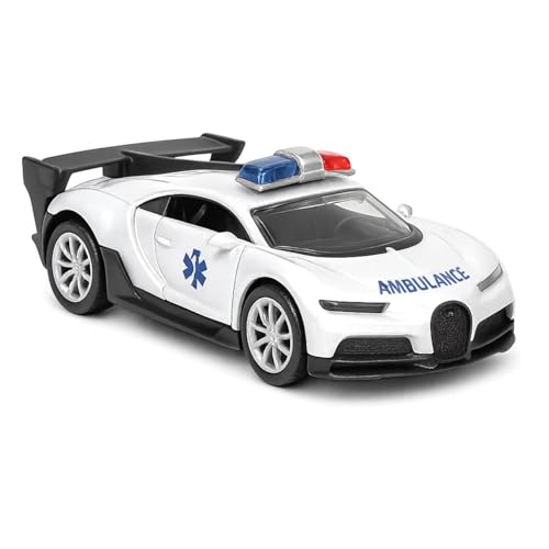 Image of Amisha Gift Gallery Diecast Ambulance Toy Car for Kids, Pack of 4