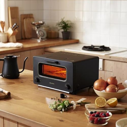 BALMUDA The Toaster | Steam Oven Toaster | 5 Cooking Modes - Sandwich Bread, Artisan Bread, Pizza, Pastry, Oven | Compact Design | Baking Pan | K01M-KG | Black | US Version - Image 8