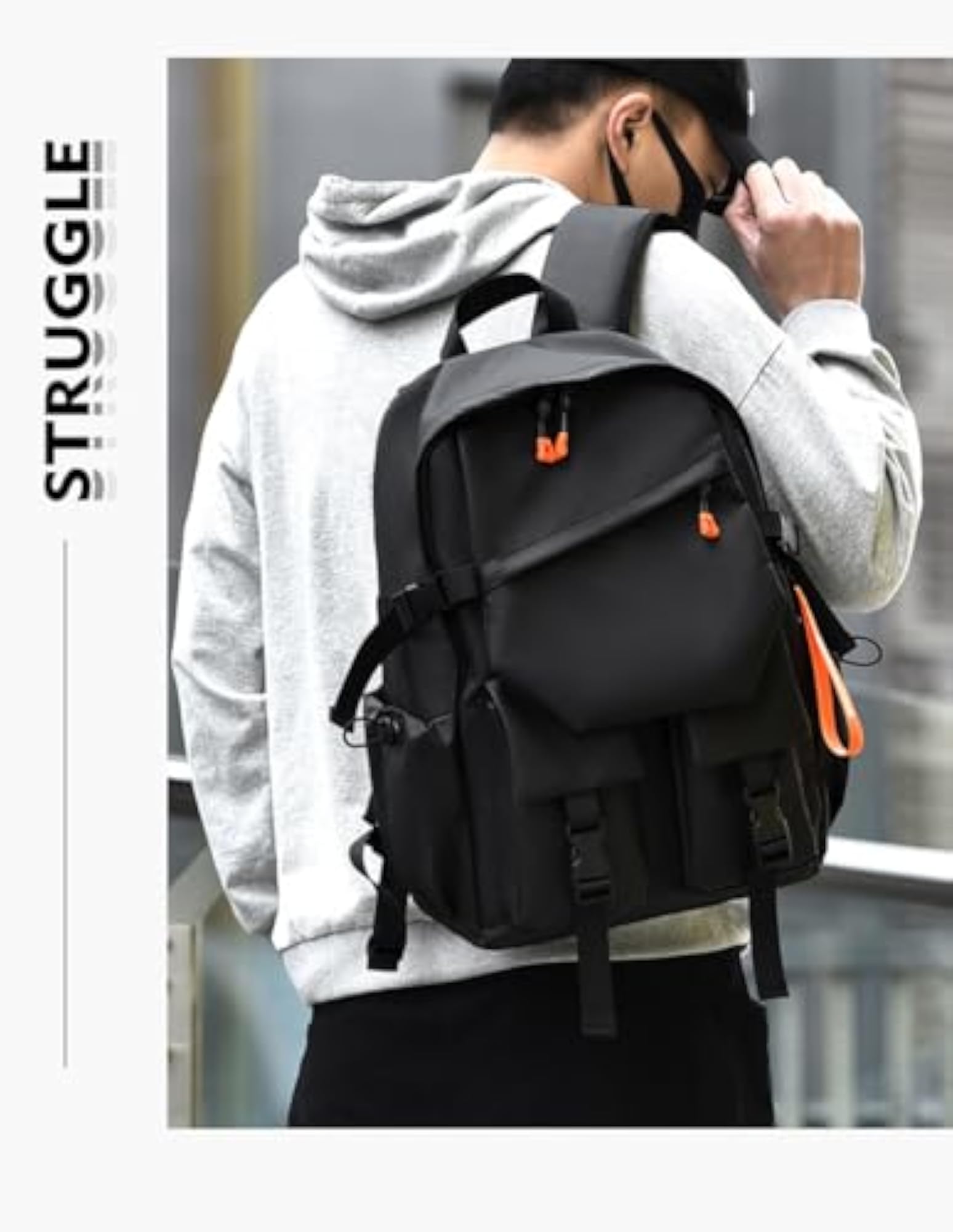 Casual Aesthetic Backpack for Teens and Boys