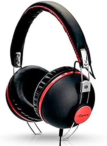 IDANCE HIPSTER 706 Headband Headphones - Black & Red