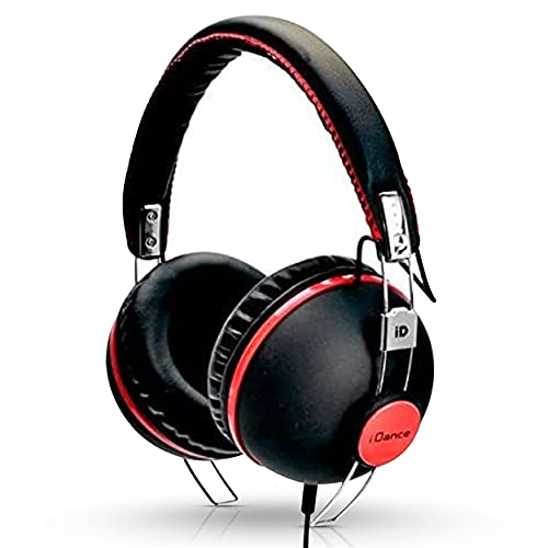 Idance Hipster 706 Headband Headphones - Black & Red #TOP1