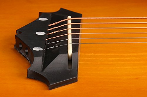 Image of Juarez Lindenwood Acoustic Guitar Kit, JRZ38C /3TS 38 Inches Cutaway, 38C With Bag, Strings, Picks And Strap, 3TS Sunburst