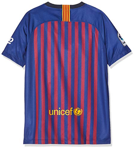 Image of Nike Boy's Synthetic Solid Regular Fit Shirt