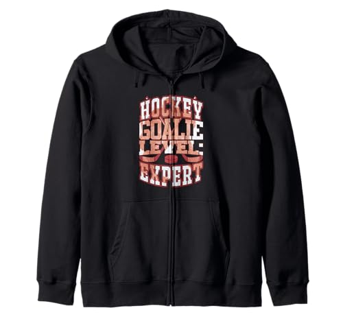 Hockey Goalie Gifts Hockey sur glace Sweat à Capuche