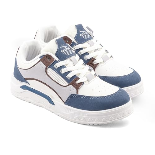 Image of ASIAN Nexus-02 Men's Casual Sneakers | Trendy Lace-Up Design | Lightweight Comfort, Premium Finish & Anti-Slip Sole for Daily Use