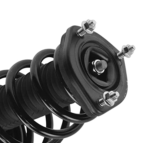 Image of TRQ Rear Driver and Passenger Side Strut and Spring Assembly Set | For 04-06 Lexus RX330 AWD 06-07 RX400h AWD 07-09 RX350 04-05 Toyota Highlander without 3rd Row Seating