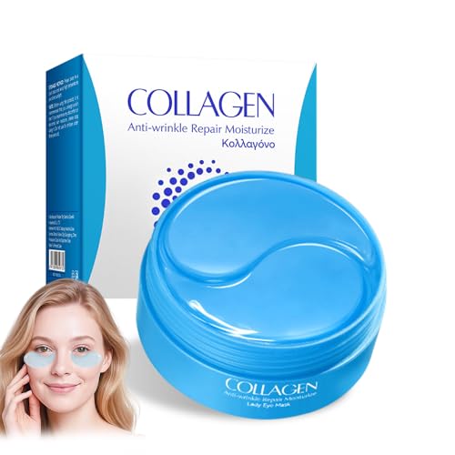 #VerdientProvisionen<br>60 Pcs Augenpads Für Empfindliche Haut Anti Aging Augenmaske mit Hyaluronsäure Collagen Kühlende Feuchtigkeit gegen Augenringe