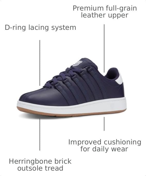 Image of K-Swiss Men's Classic VN Leather Sneaker