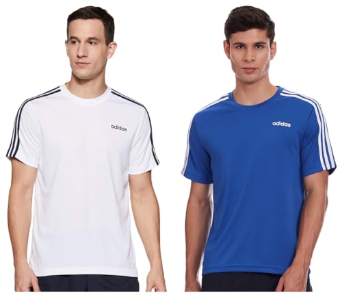 adidas Men's Regular Fit T-Shirt Pack of 2, Assorted