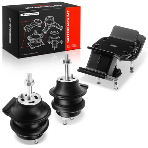 A-Premium 3PCS Engine Motor Mount and Transmission Mount Set Compatible with Lexus GS300 1998-2005, IS300 2001-2005, L6 3.0L Petrol, Replace# 12361-46190, 12371-50010