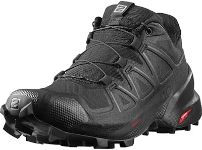 Salomon SPEEDCROSS Zapatillas de Trail Running para Mujer, Black / Black / Phantom, 37 1/3 EU
