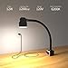 Led Magnetic Work Light 300mm Flexible Gooseneck lamp 500 Lumens 120 Volt for Sewing Machine Lathe Milling Drill Press Industrial Lighting
