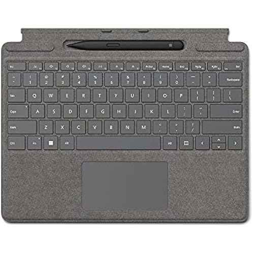Microsoft Surface Pro Signature Keyboard with Microsoft Surface Slim Pen 2 - Platinum
