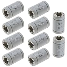 Create idea RJ4JP-01-08 Linear Bearing 3D Printer Replacement LM8UU Bearing 8mm Inner Shaft 15mm Outer Diameter 24mm Length 10-Pack