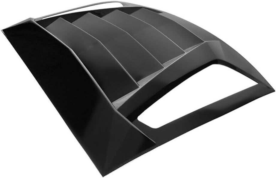 V2 Style Rear Window Louver Cover ABS Gloss Black for Dodge for Charger 2011-2023 DCH15IKV2-4Car-Wdlr