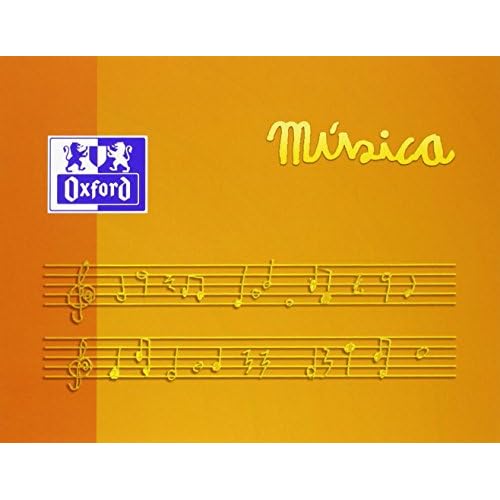 Oxford 378534 - Cuaderno de música, 5 unidades