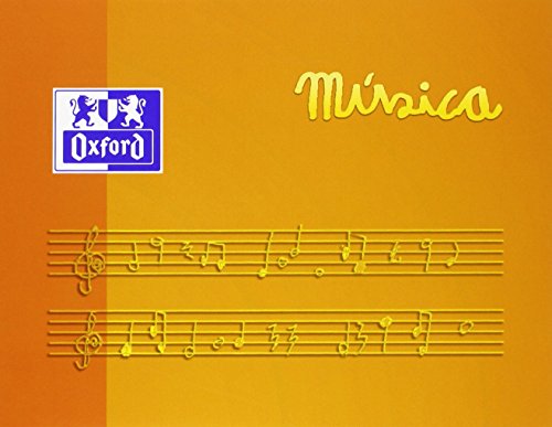 Oxford 378534 - Cuaderno de música, 5 unidades
