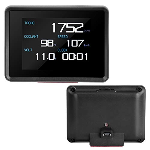 Alupre Tensione velocità HUD Display Auto OBD