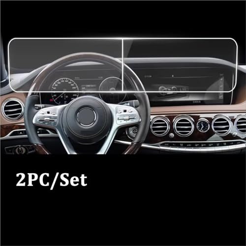 Film navigation GPS Benz Classe S W222 2018 protecteur écran LCD verre