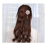 1.Nehmen Sie elegante und Retro-Elemente an,die einfach, aber zierlich sind und nicht nur Ihr Haar verschönern, sondern auch ein anmutiges und süßes Temperament erzielen.